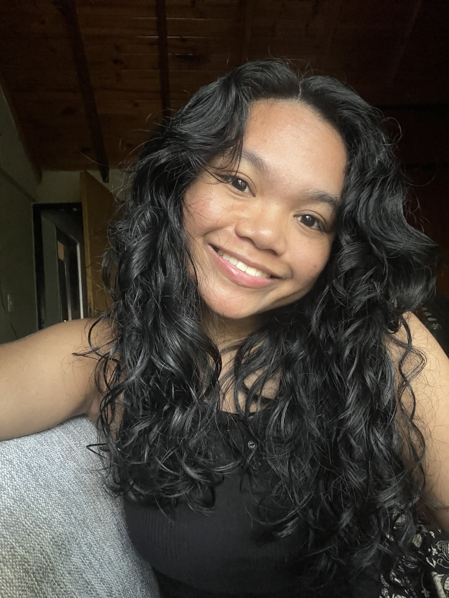 Wavy Hair Routine in Argentina